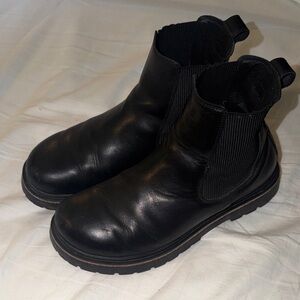 Birkenstock Highwood Black Leather Chelsea Boots - 42 regular